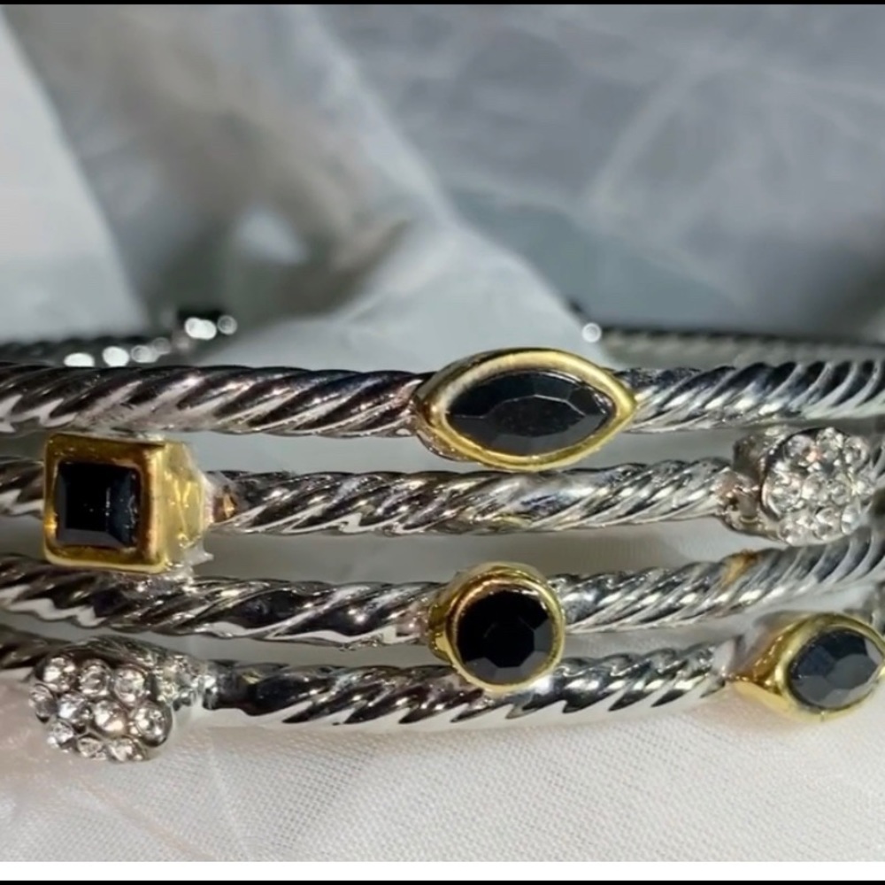 twisted wire bracelet
